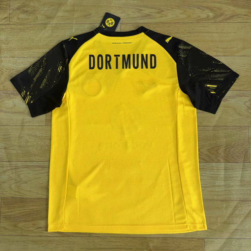 2025-26 Dortmund home soccer jersey