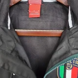 2021 Italy Black Green Windbreaker