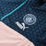 2023 Manchester City half-zip windbreaker suit