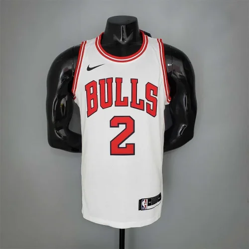 BALL#2 Chicago Bulls white