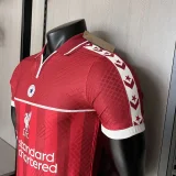 Liverpool 2024-25 red player version(The player version is more slim fit, it is recommended to buy one size larger)