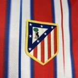 2024-25 Atletico Madrid home soccer jersey