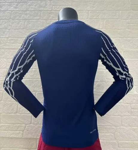2024-25 paris saint germain fourth away long sleeve player version jersey