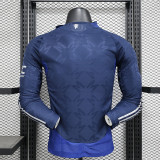 2024-25 Manchester United  away long sleeve player version jersey(The player version is more slim fit, it is recommended to buy one size larger)