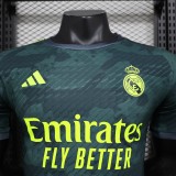 2024-25 Real Madrid green special player version jersey(The player version is more slim fit, it is recommended to buy one size larger)