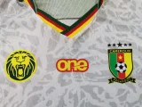 2023-24 Cameroon white player version(The player version is more slim fit, it is recommended to buy one size larger)