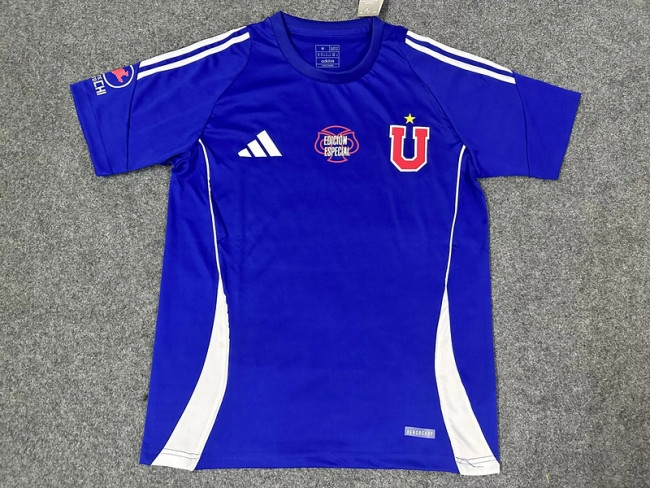 2025-26 Universidad de Chile blue training jersey