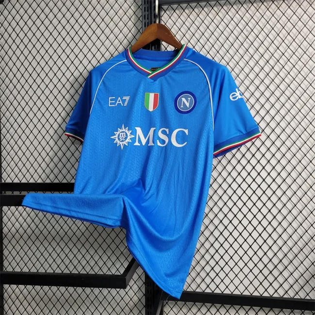 2023-24 Napoli home soccer jerseys