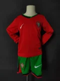 2024 Portugal home long sleeve kids kit