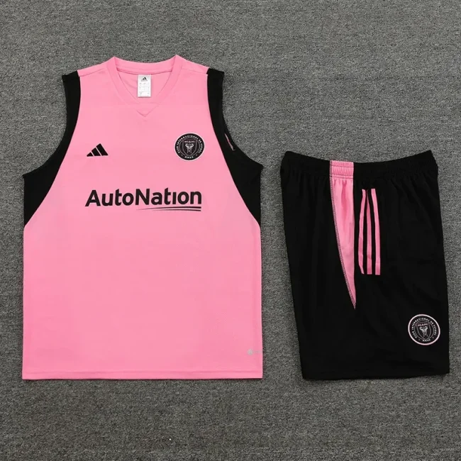 Miami Messi pink sleeveless training clothes