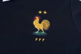 2024-25 France black cotton training suit