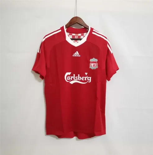 Liverpool 2009-10 LIV home red soccer jerseys