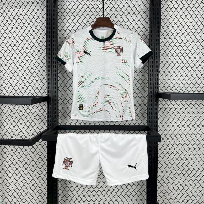 2025-26 Portugal away kid kit