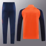 2024 Manchester United 02 Orange Kit