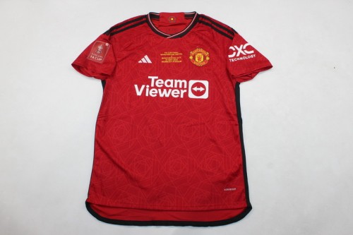 2023-24 Manchester United  fa cup final jersey