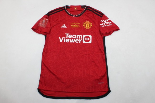 2023-24 Manchester United fa cup final jersey