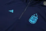 Argentina Madrid 2023-24 long sleeve hooded sweatshirt training clothes