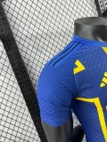 Boca 2024-25 third blue player version S-3XL(The player version is more slim fit, it is recommended to buy one size larger)