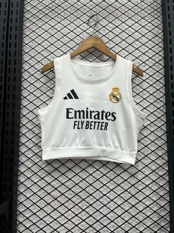 2025-26 .Real Madrid home woman vest