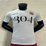 2024-25 Barcelona Lamine Yamal White Player Version Jersey (The player version is more slim fit, it is recommended to buy one size larger)