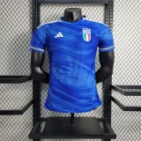 2023 Italy home player version soccer jerseys (The player version is more slim fit, it is recommended to buy one size larger)