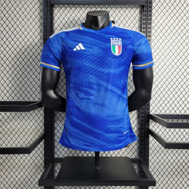 2023 Italy home player version soccer jerseys (The player version is more slim fit, it is recommended to buy one size larger)