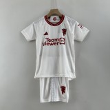2023-24 Manchester United  third away kid kit