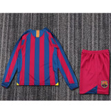 2005-06 .Barcelona  Home League Edition Retro Kids Kit