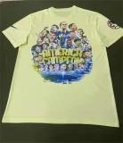 2023-24 Club America Light Yellow Champion T-shirts