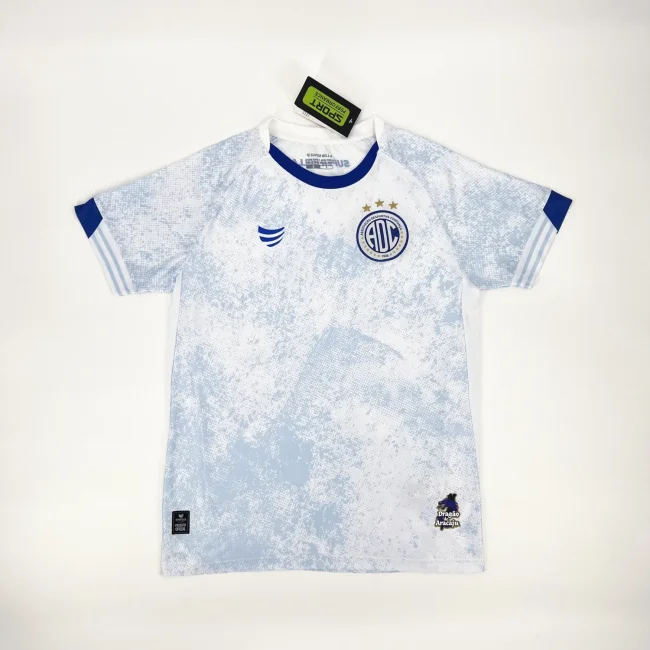 2024-25 Confiançat away white socer jersey