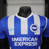 2025-26 Brighton home player version jersey  (The player version is more slim fit, it is recommended to buy one size larger)