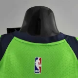 Minnesota Timberwolves Wiggins#22 Air Jordan NBA Jersey Blue