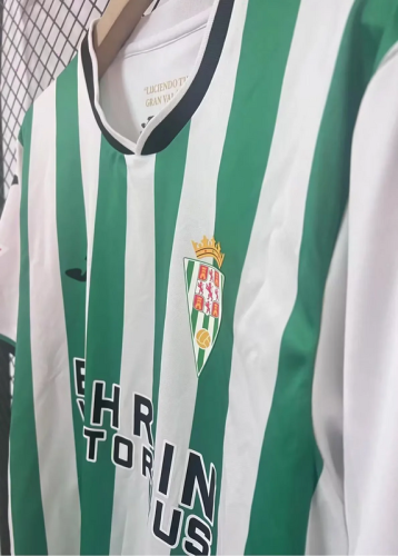 2025-26 Cordoba home soccer jersey
