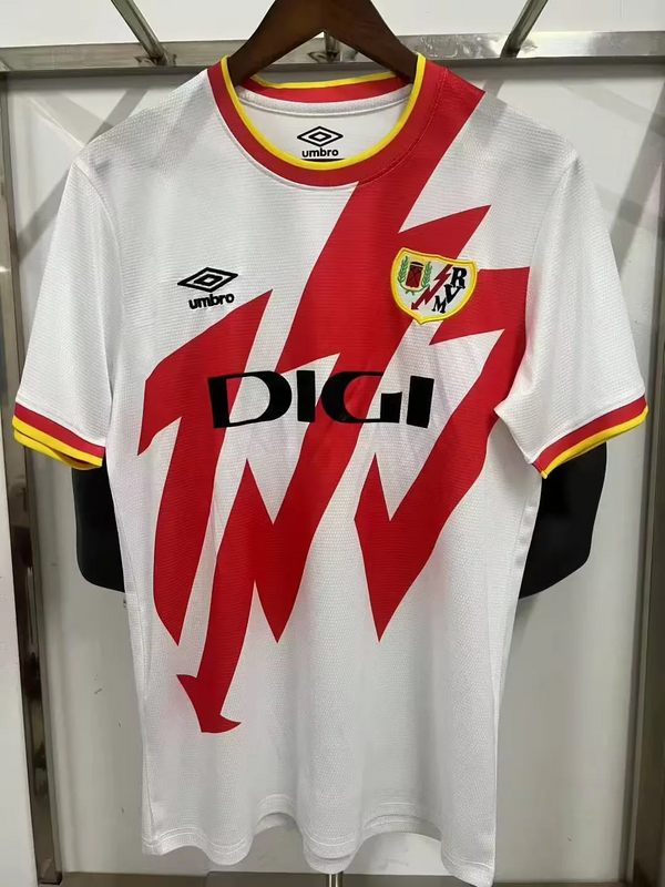 2025-26 Vallecano home soccer jersey