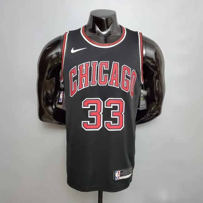 PIPPEN#33 Chicago Bulls Black