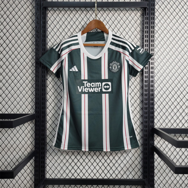 2023-24 Women's Manchester United away sizejersey