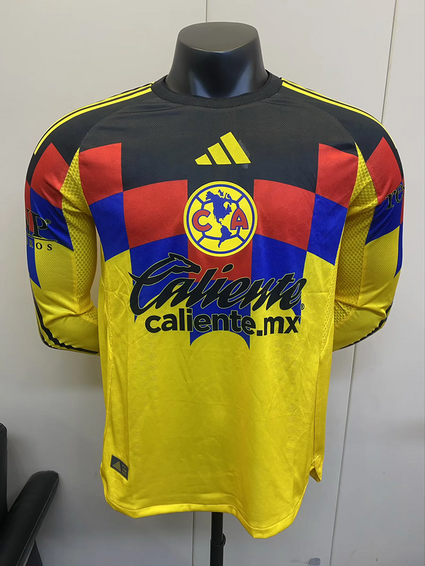 2025-26 America home long sleeve player version jersey (The player version is more slim fit, it is recommended to buy one size larger)