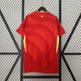 2024 Spain home red soccer jersey