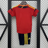2012 Spain home retro kid kit