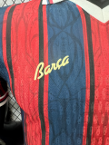 2025-26 Barcelona  125th anniversary player version jersey  (The player version is more slim fit, it is recommended to buy one size larger)