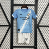 2025-26 .Manchester City  home kid kit