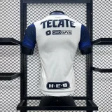 2024-25 Monterrey away white player version(The player version is more slim fit, it is recommended to buy one size larger)