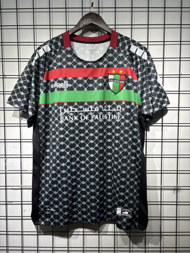 2025-26 Palestino away black jersey