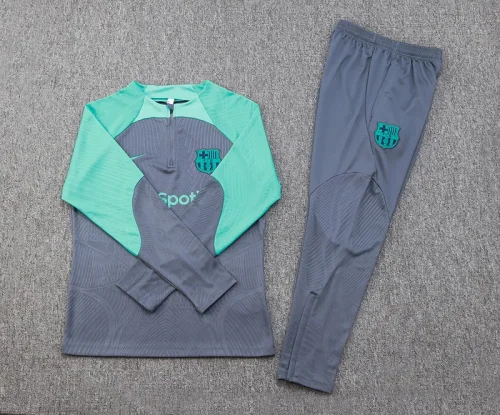 2023-24 Barcelona Half Zipper tracksuits