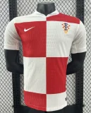 2024 Croatia home player version(The player version is more slim fit, it is recommended to buy one size larger)