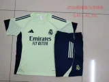 D2561# 2025-26 Real Madrid light green suit
