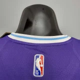 2022 75th Anniversary Davis #3 Lakers City Edition Purple