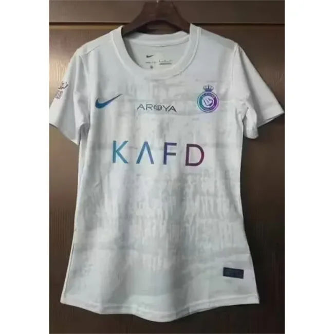 2023-24 Al Nassr third away white woman jersey