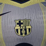 2025-26 Barcelona blue special player version jersey  (The player version is more slim fit, it is recommended to buy one size larger)