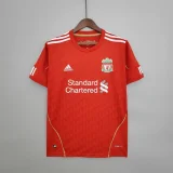 Liverpool 2010-11 home soccer jerseys